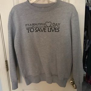 Grey’s Anatomy It’s A Beautiful Day Sweatshirt